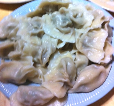 完成餃子